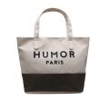 Eco friendly promotional hot sell customized printed ladies large capacity canvas women tote bag